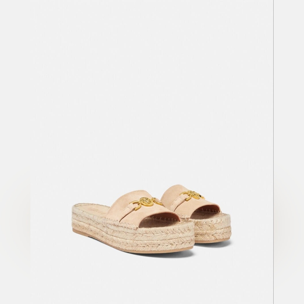 Versace Medusa Espadrilles. NWT